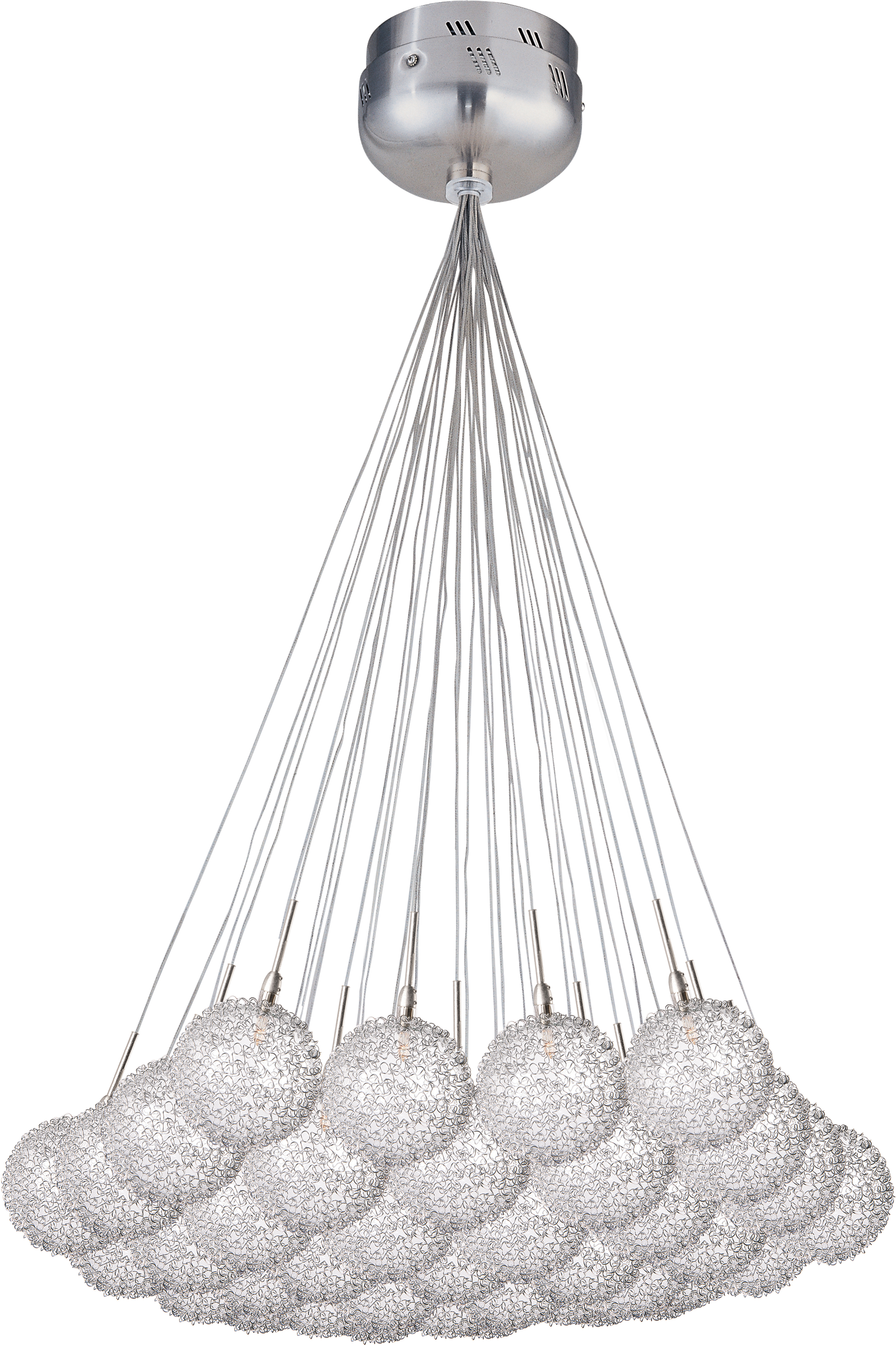 Starburst 37Light Pendant MultiLight Pendant Maxim Lighting
