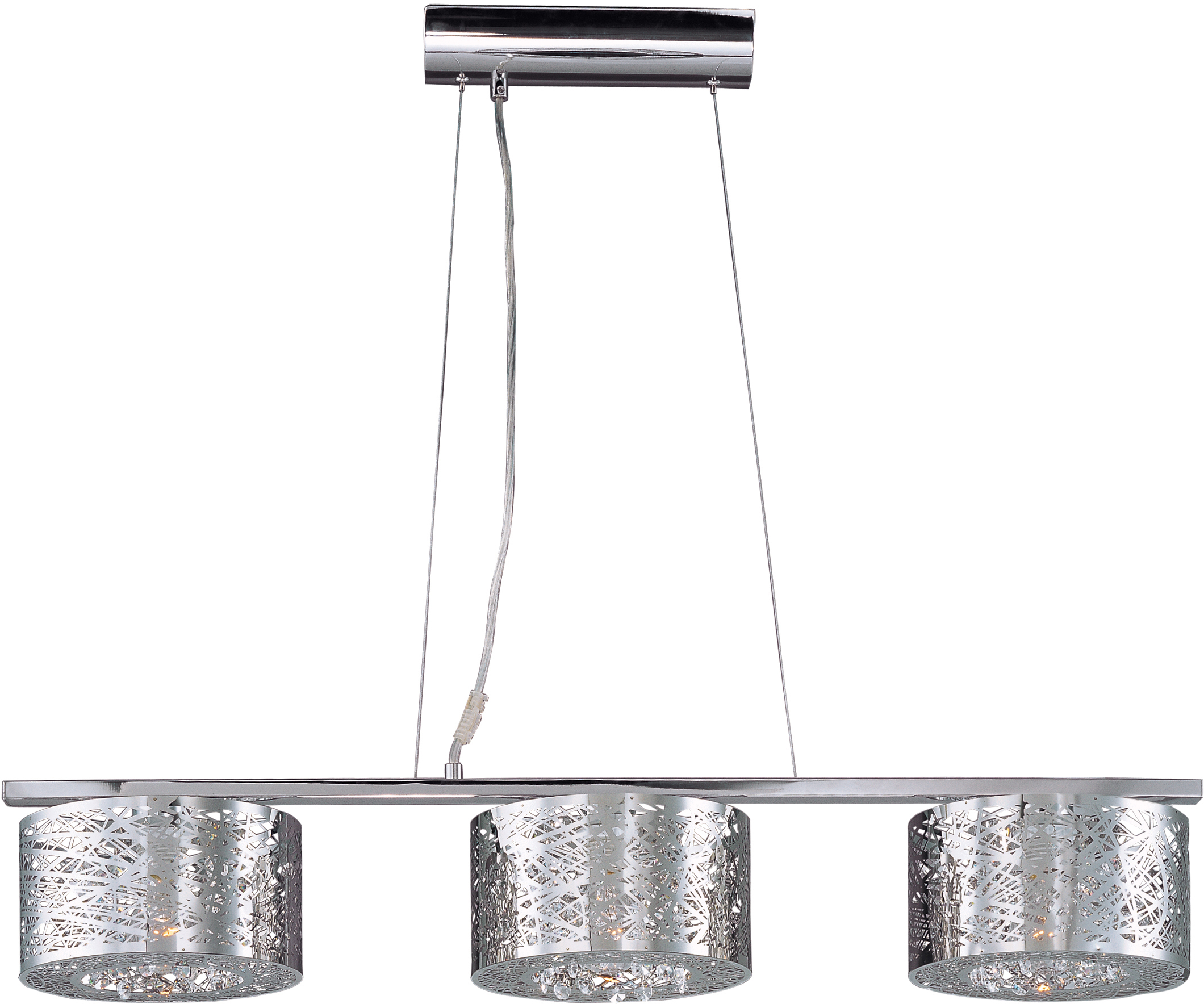 inca 3 light pendant linear pendant maxim lighting