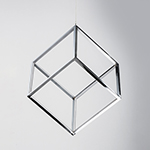 4 Square 1-Light LED Pendant