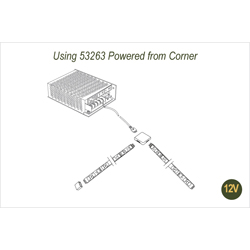 Using 53263 Powered from Corner