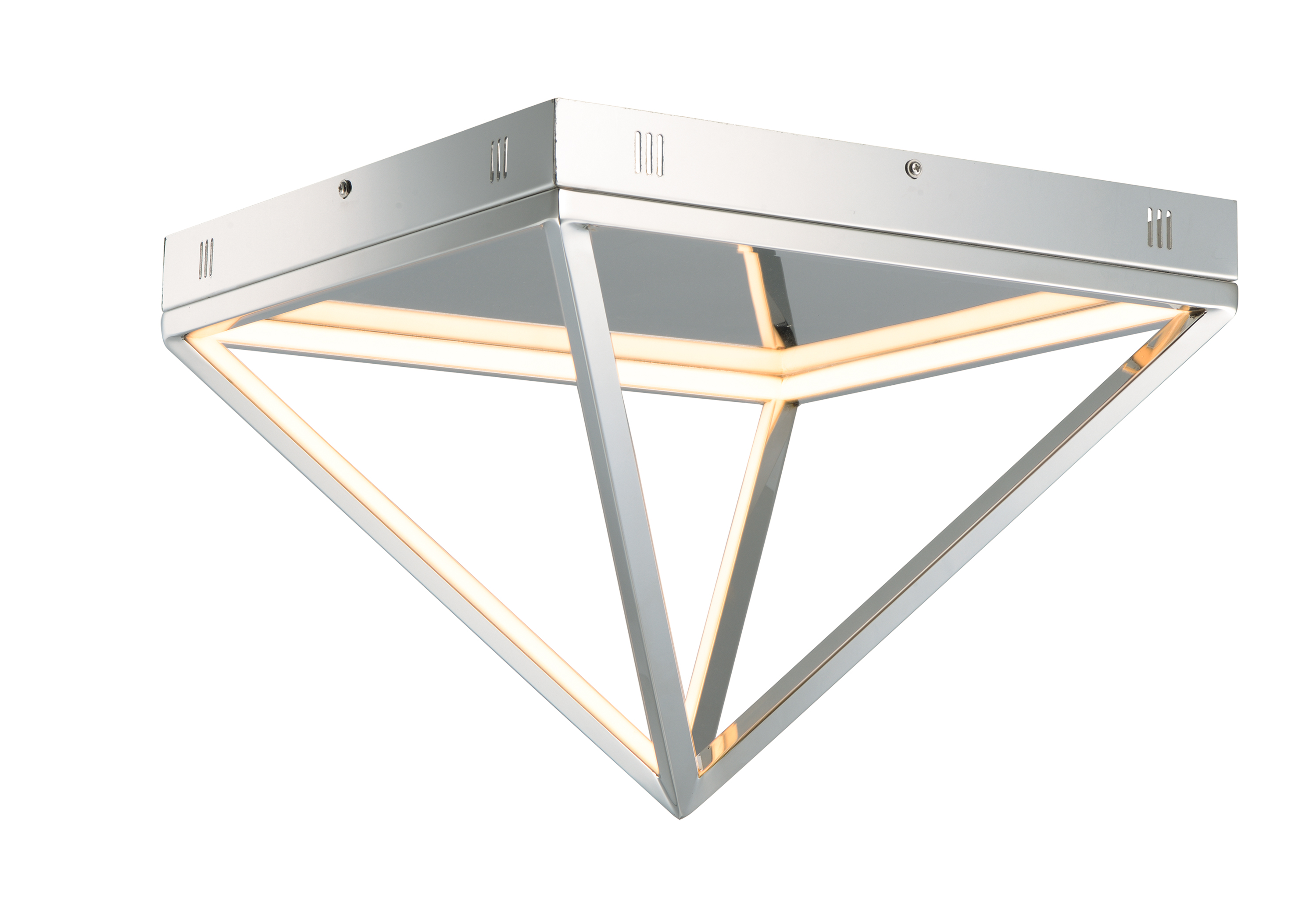 pyramid flush mount kitchen light