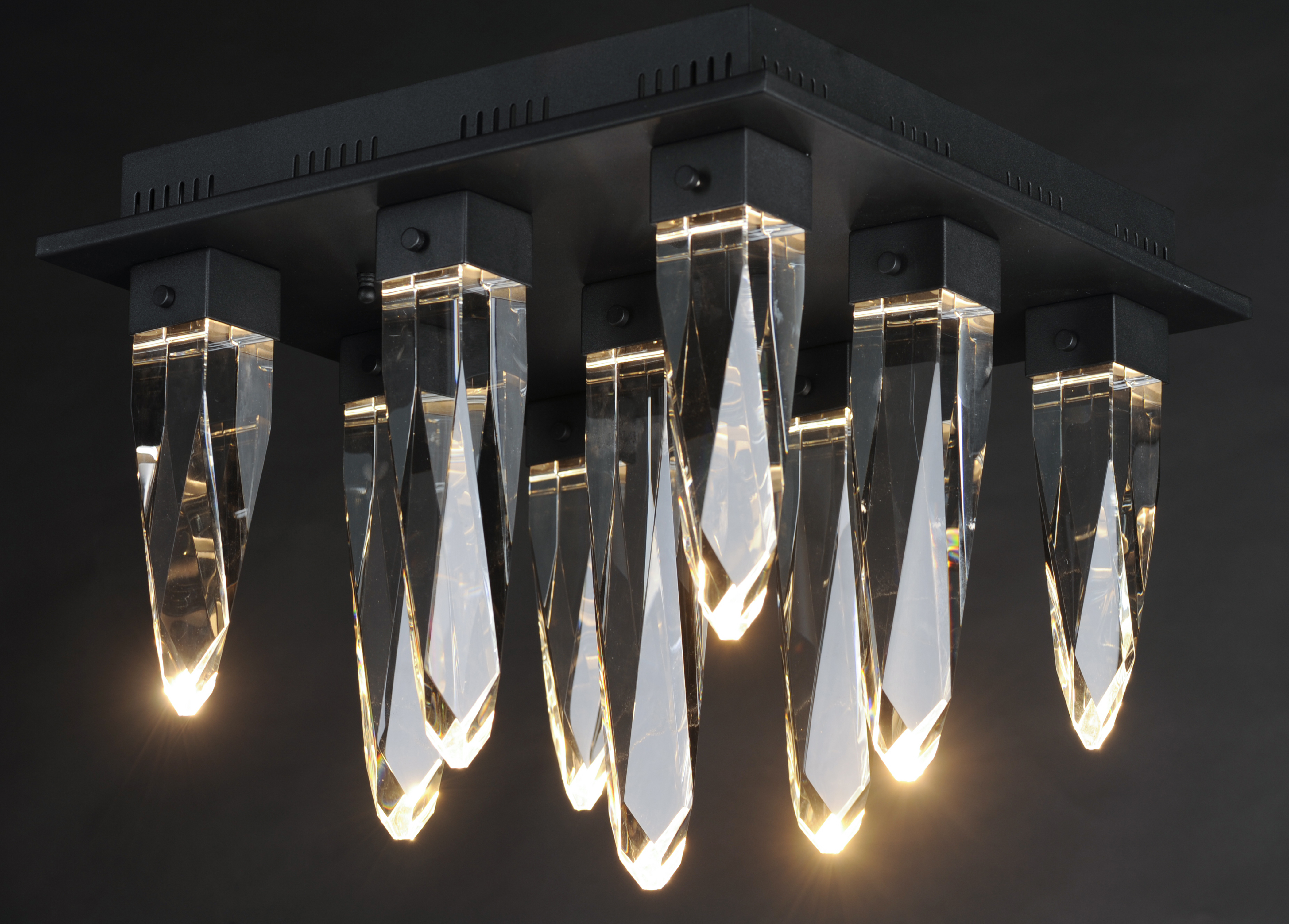 Quartz 9Light LED Flush Mount Flush Mount Maxim Lighting