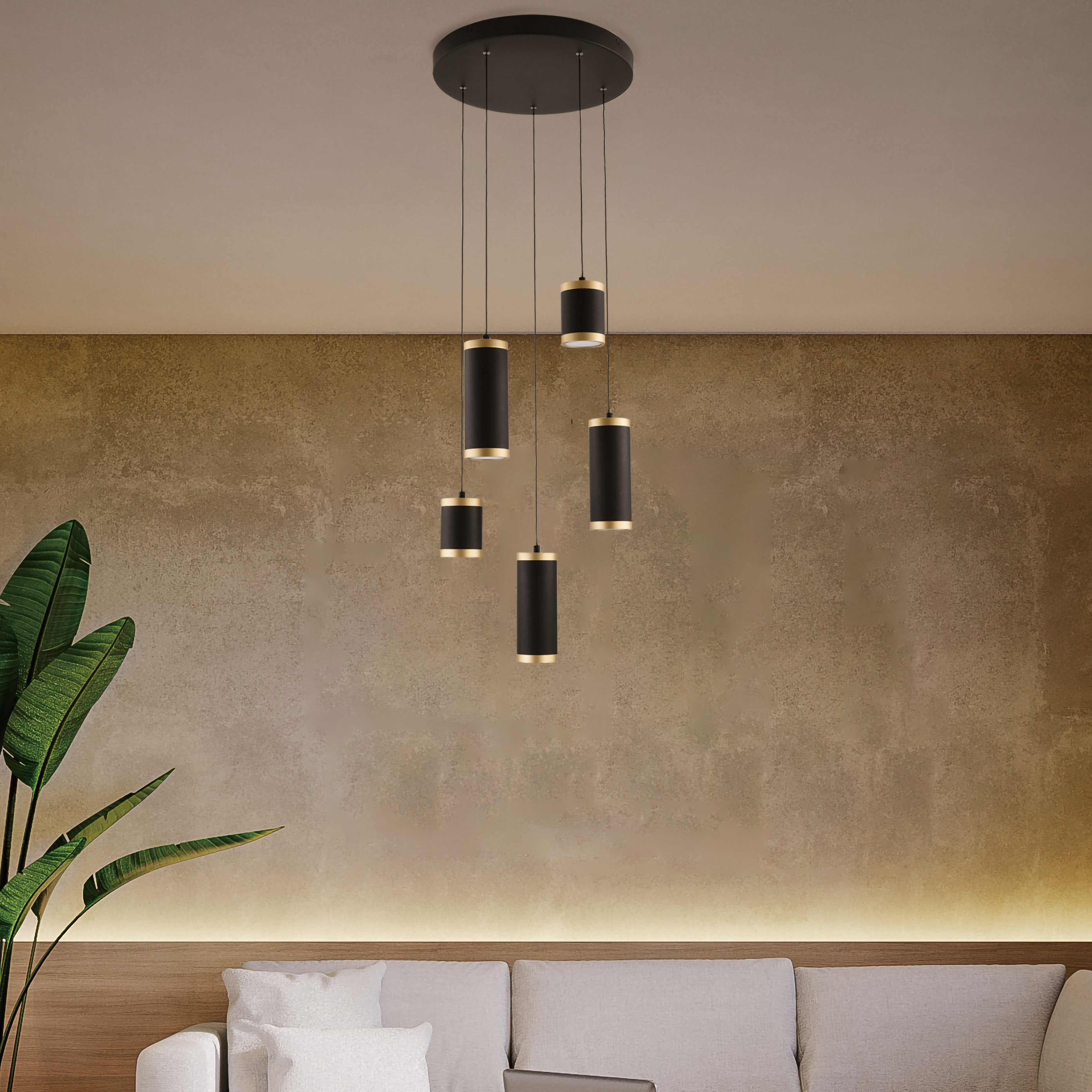 Reviews for Coastal 5-Light Capiz Shell 2 Tiered Faceted