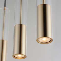 Torch LED 4-Light Linear Pendant