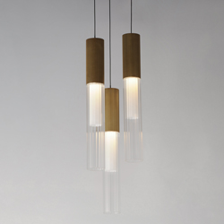 Reeds 3-Light LED Pendant