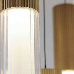 Reeds 3-Light LED Pendant