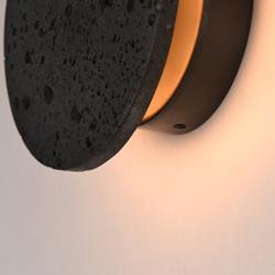 Discus  7" LED Outdoor Wall Sconce