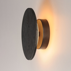 Discus  9" LED Outdoor Wall Sconce