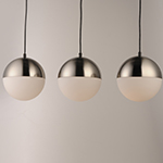 Half Moon 3-Light LED Pendant