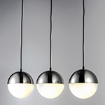 Half Moon 3-Light LED Pendant