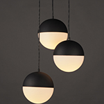 Half Moon Large LED Pendant