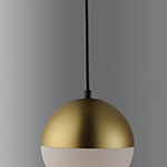 Half Moon Large LED Pendant