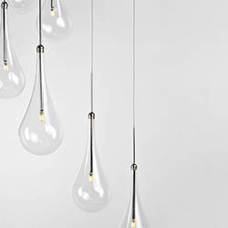 Larmes 9-Light LED Pendant