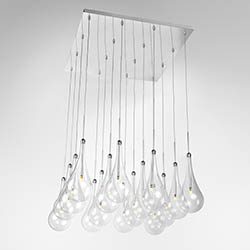 Larmes 16-Light LED Pendant