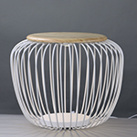 Cage 24" LED Ottoman