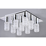 Polka 9-Light LED Flush Mount