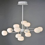 Puffs 12-Light LED Pendant