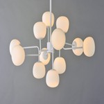 Puffs 12-Light LED Pendant