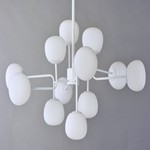 Puffs 12-Light LED Pendant