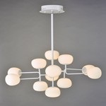 Puffs 12-Light LED Pendant