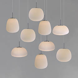 Puffs 9-Light LED Pendant