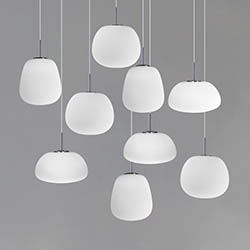 Puffs 9-Light LED Pendant