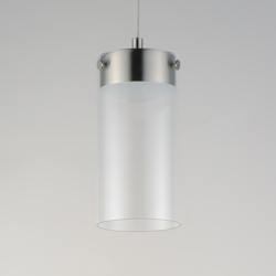 Highball Clear LED Mini Pendant