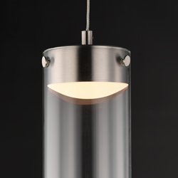 Highball Clear LED Mini Pendant