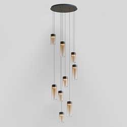 Highball 9-Light LED Pendant