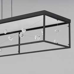 Entanglement Linear LED Pendant