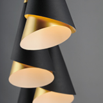 Mermaid 4-Light LED Pendant