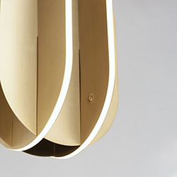 Interval LED Small Ellipse Pendant