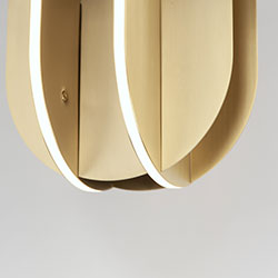 Interval LED Small Ellipse Pendant