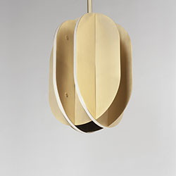 Interval LED Medium Ellipse Pendant