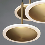 Saucer 3-Light LED Pendant