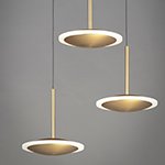 Saucer 3-Light LED Pendant