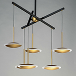 Saucer 6-Light LED Pendant