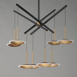 Saucer 8-Light LED Pendant