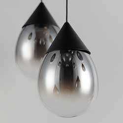 Dewdrop 3- Light LED Pendant
