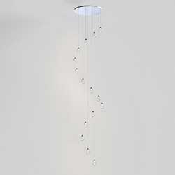 Dewdrop 15-Light LED Pendant