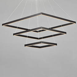 Quad 3-Tier LED Pendant