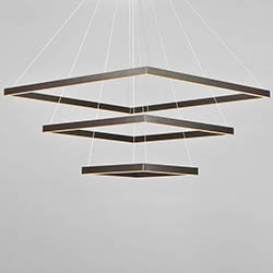 Quad 3-Tier LED Pendant