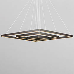 Quad 3-Tier LED Pendant