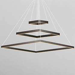 Quad 3-Tier LED Pendant