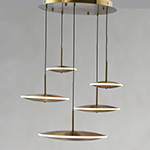 Cymbals 5-Light LED Pendant