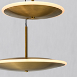 Cymbals 5-Light LED Pendant