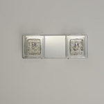 Gem 2-Light Bath Vanity with SV Shade