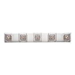 Gem 5-Light Bath Vanity with PC Shade