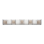 Gem 5-Light Bath Vanity with SV Shade