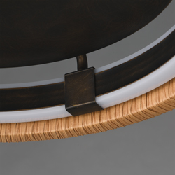 Kaia 20" LED Semi-Flush Mount - 5CCT